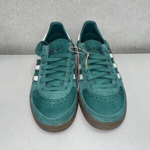 Adidas Men’s Handball Spezial Sneakers – Collegiate Green/Cloud White – Size 4.5